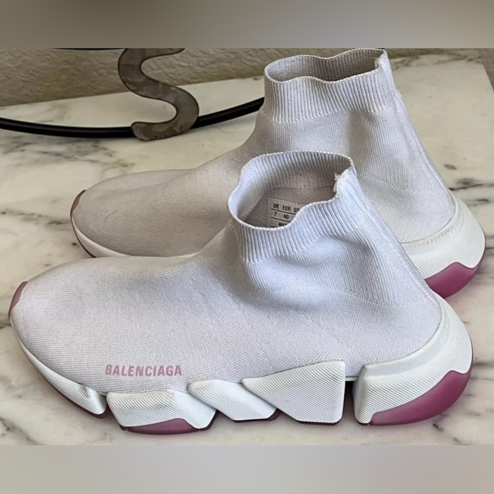 Balenciaga Speed Trainer Sock Sneaker Shoes 40 - Picture 11 of 12